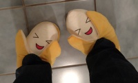 Banana slippers